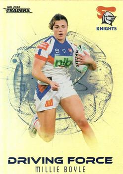 2023 NRL Traders Titanium - Driving Force #DF55 Millie Boyle Front